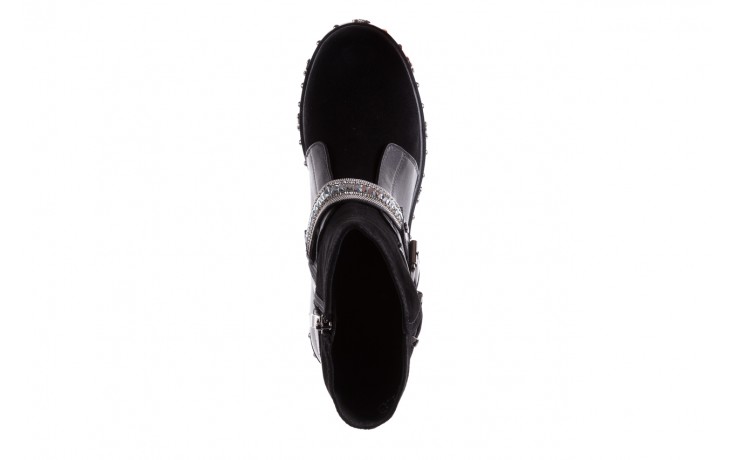 Bayla-144 pj930h-1-1a black - płaskie - botki - buty damskie - kobieta 4