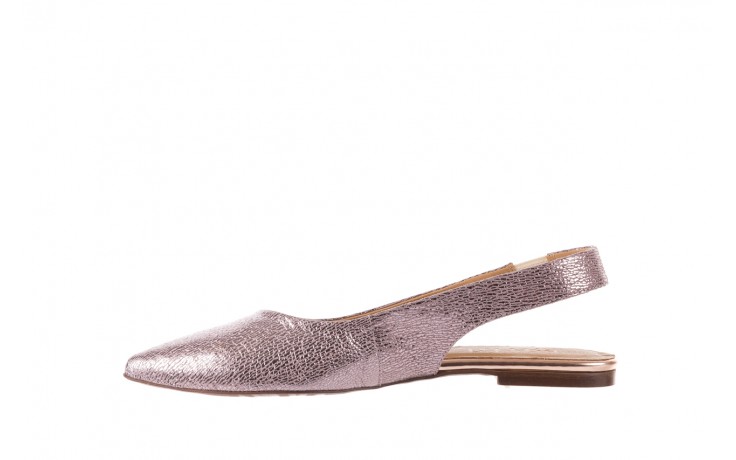 Baleriny bayla-156 1794 różowe złoto, skóra naturalna  - sandały - buty damskie - kobieta 2