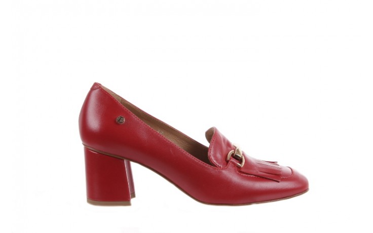 Bayla-156 3300 bufino czerwone - na słupku - czółenka - buty damskie - kobieta
