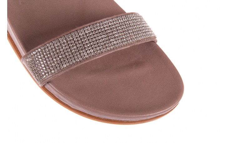 Sandały bayla-163 17-302 hat, szary,beż, skóra naturalna  - sandały - letnie hity cenowe 5