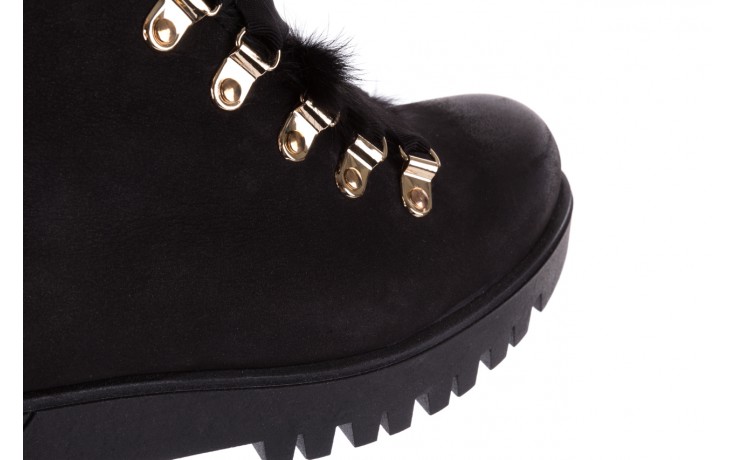Bayla-170 1809-1 czarny - worker boots - trendy - kobieta 6
