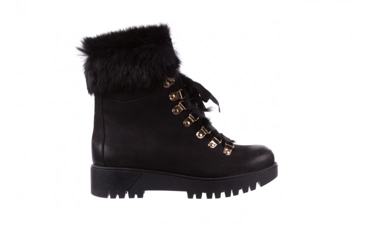 Bayla-170 1809-1 czarny - worker boots - trendy - kobieta