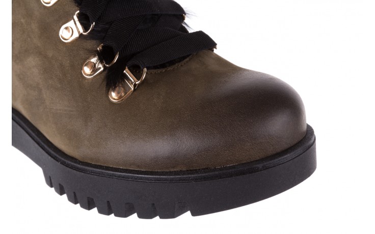 Bayla-170 1809-1 zielony - worker boots - trendy - kobieta 7