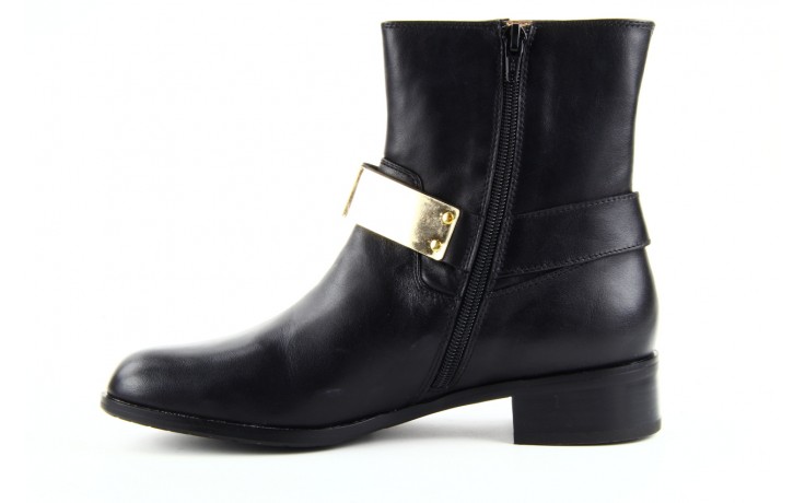Botki bayla 1555h-8 black, czarny, skóra naturalna  - worker boots - trendy - kobieta 5