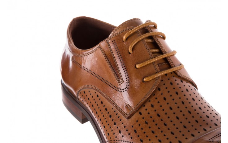 Półbuty brooman jb135-907-c19 brown, brąz, skóra naturalna  - sale - buty męskie - mężczyzna 6