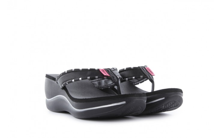 Dijean 268 005 napa black - gumowe/plastikowe - klapki - buty damskie - kobieta 1