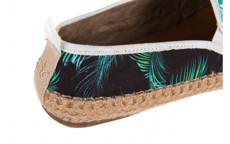 Espadryle emu gum black, biały/czarny, materiał  - emu - nasze marki 5