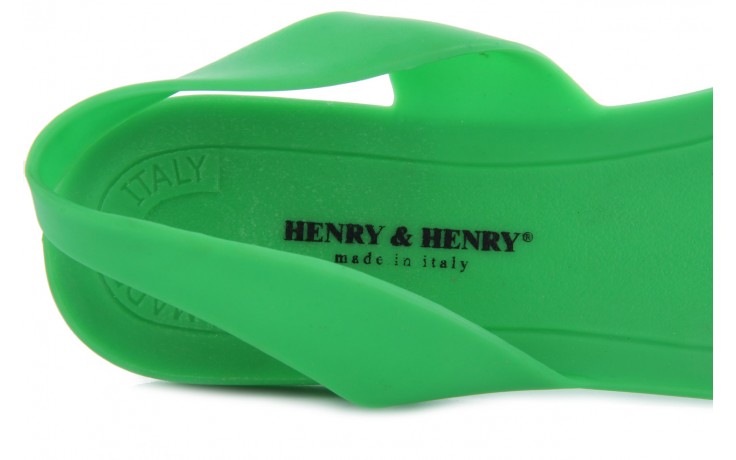 Sandały henry&henry spider green, zielone, guma - henry&henry - nasze marki 5