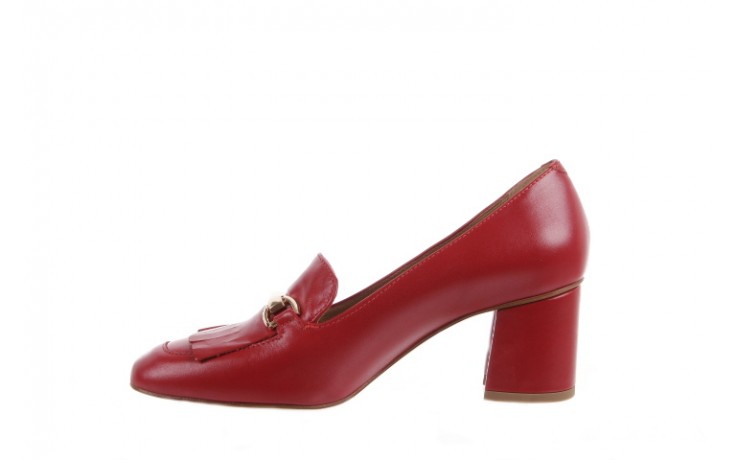 Bayla-156 3300 bufino czerwone - na słupku - czółenka - buty damskie - kobieta 2