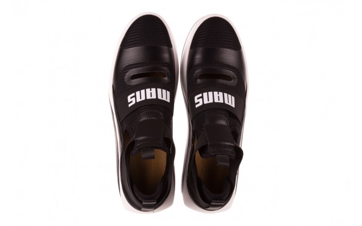 Półbuty john doubare c11026-1 black, czarny, materiał  - sportowe - półbuty - buty męskie - mężczyzna 6