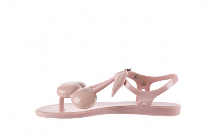 Sandały melissa solar iv ad pink, róż, guma - trendy - kobieta 2