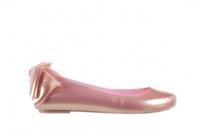 Melissa space love bow ii ad metallic pink - gumowe - baleriny - buty damskie - kobieta