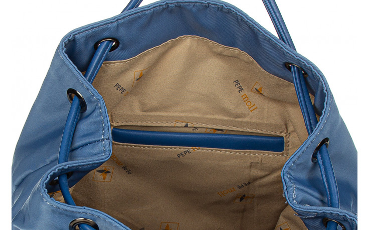 Plecak pepe moll 21141 poly kid jeans, niebieski, tkanina - akcesoria - kobieta 5