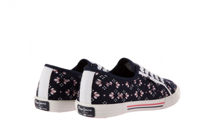 Pepe jeans pls30270 aberlady fish print 580 sailor - niskie - trampki - buty damskie - kobieta 3