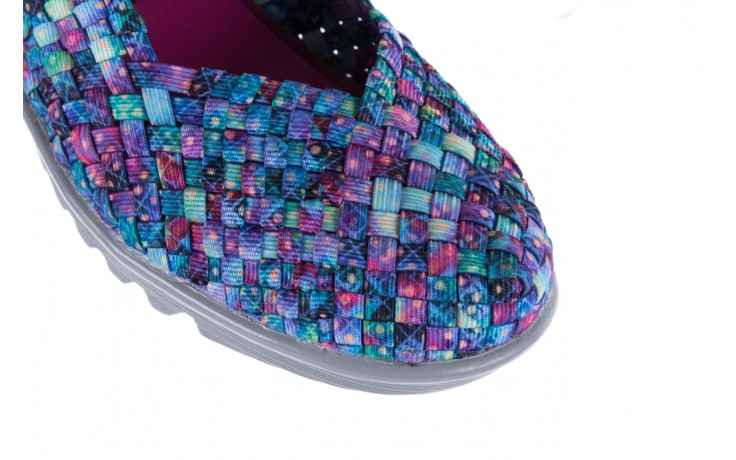 Półbuty rock brixton orion, niebieski/fiolet, materiał  - obuwie sportowe - buty damskie - kobieta 5