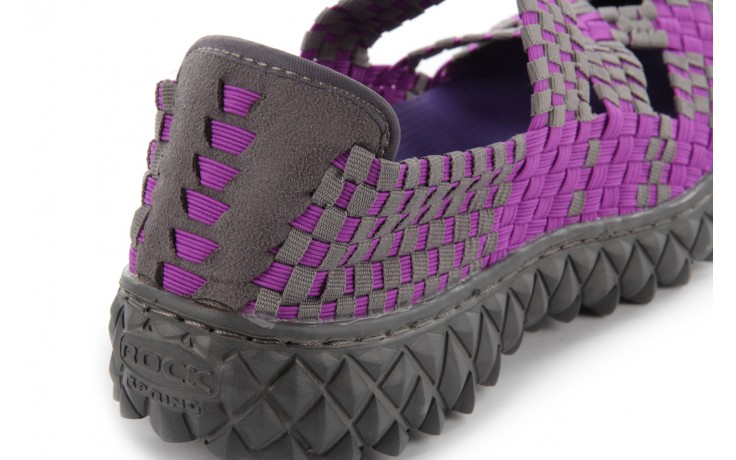 Sandały rock cross violet-grey, fiolet/ szary, materiał - rock - nasze marki 7