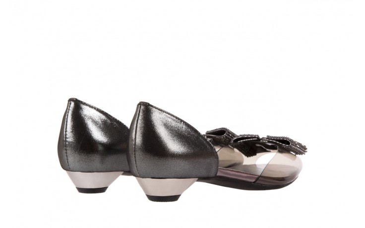 Sandały sca'viola a112-8 black, czarny, silikon - gumowe - sandały - buty damskie - kobieta 3