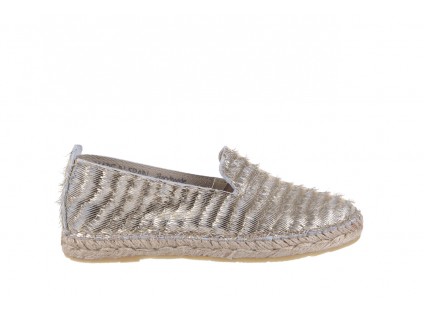 Espadryle Bayla-115 107730 Oro, Złoty, Materiał