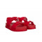 Sandały Melissa Wide Platform AD Red 010363, Czerwony, Guma