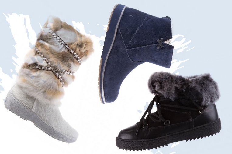 Buty na zimę - śniegowce Bayla